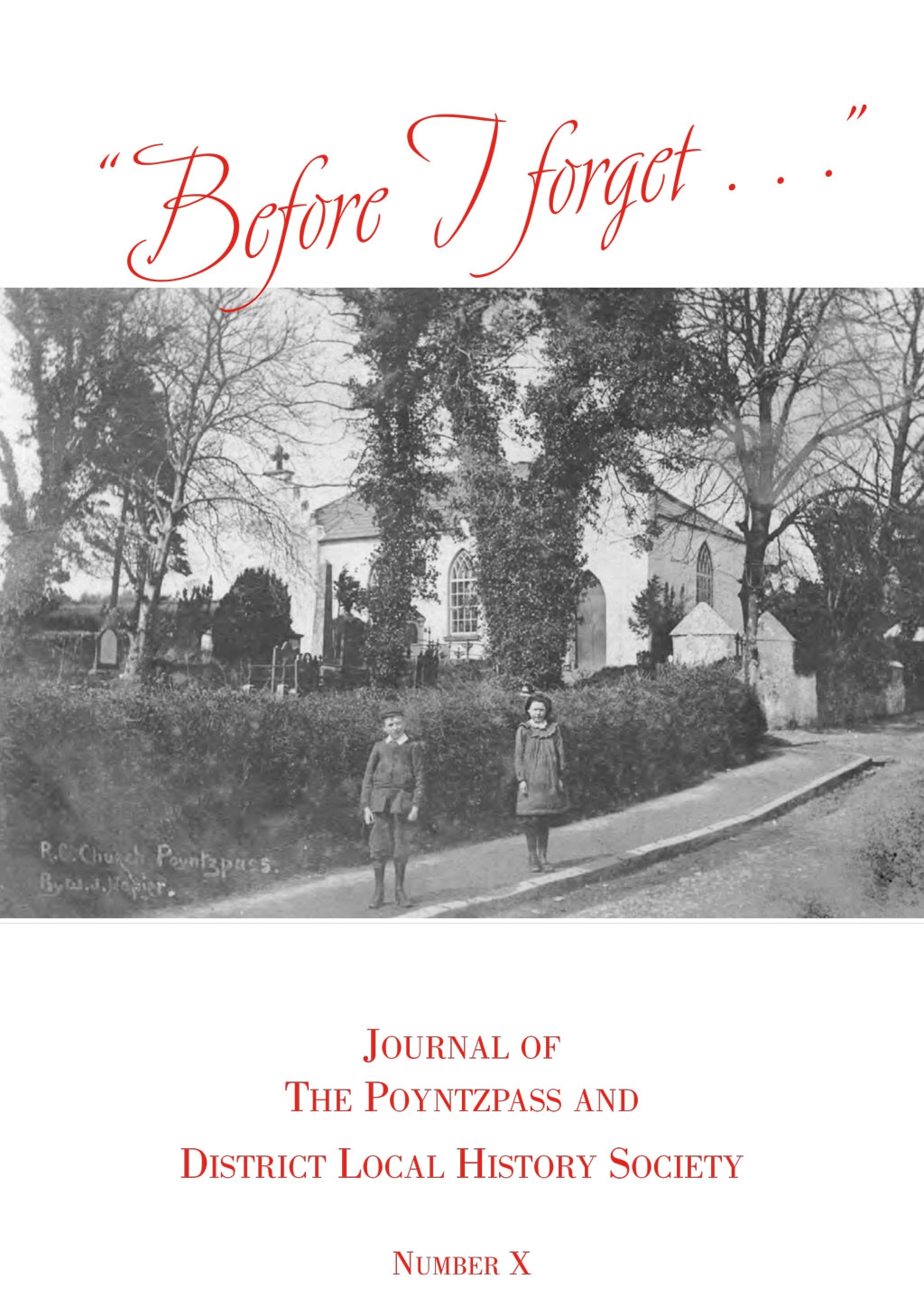 Before I forget…  Issue 10 2009