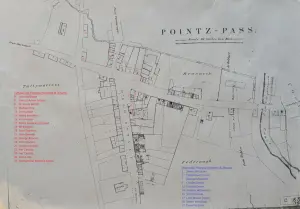 1836 Valuation Map of Poyntzpass Village